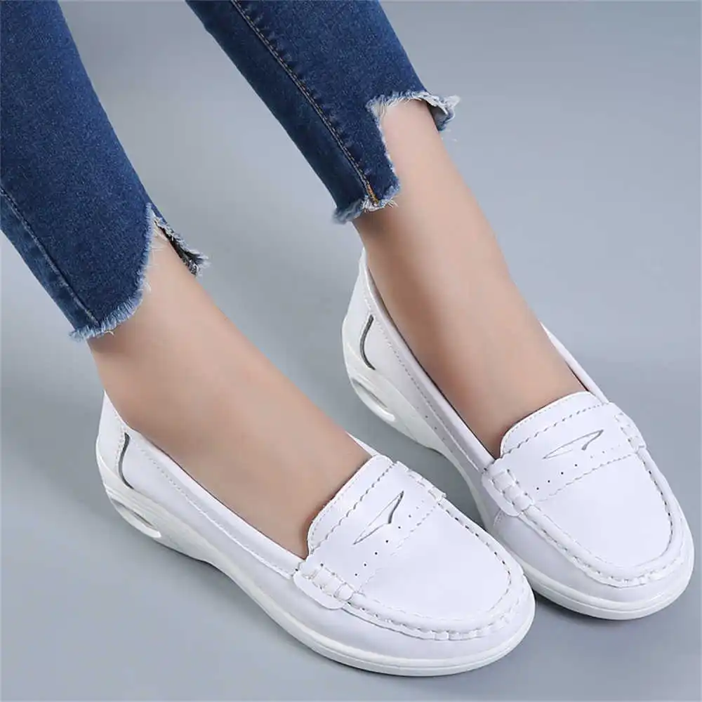 Shop Deals On Vintage Collectible Items - Thick Sole Slipon White Trainers For