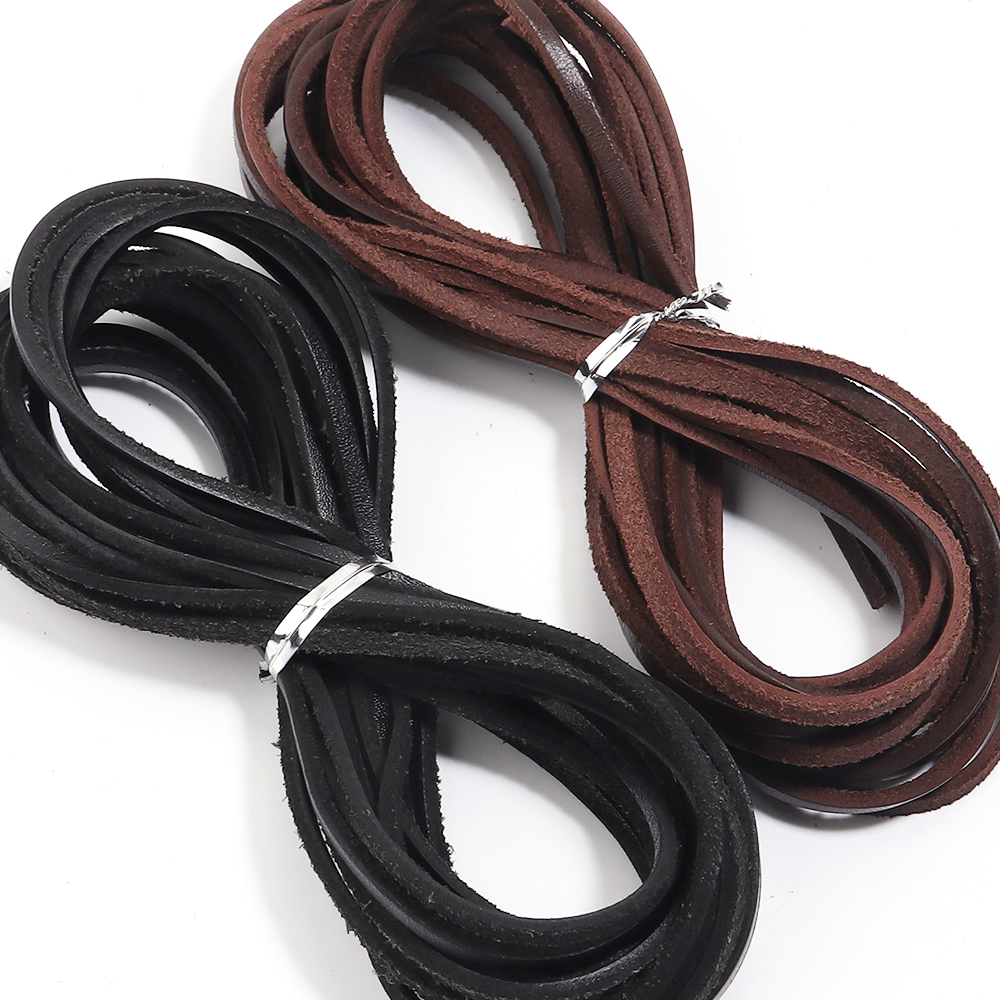 5yards 3mm Genuine Cow Leather - Vintage Collectible Item recension och pris