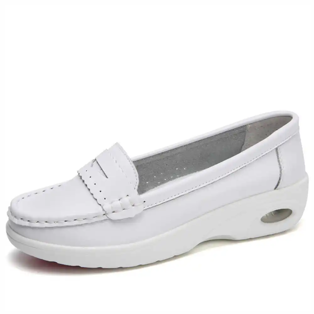 Thick Sole Slipon White Traine - Shop Deals On Vintage Collectible Items recension och pris