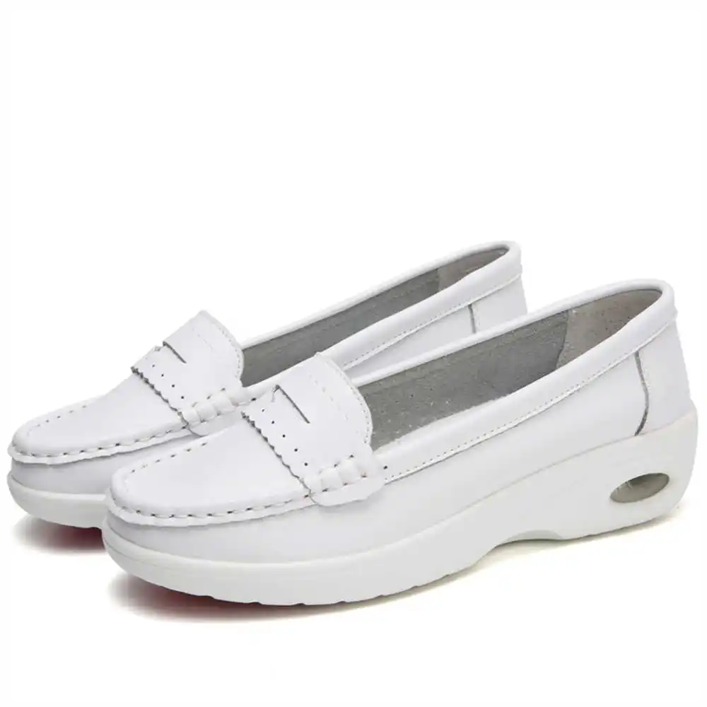 Thick Sole Slipon White Traine - Shop Deals On Vintage Collectible Items recension och pris