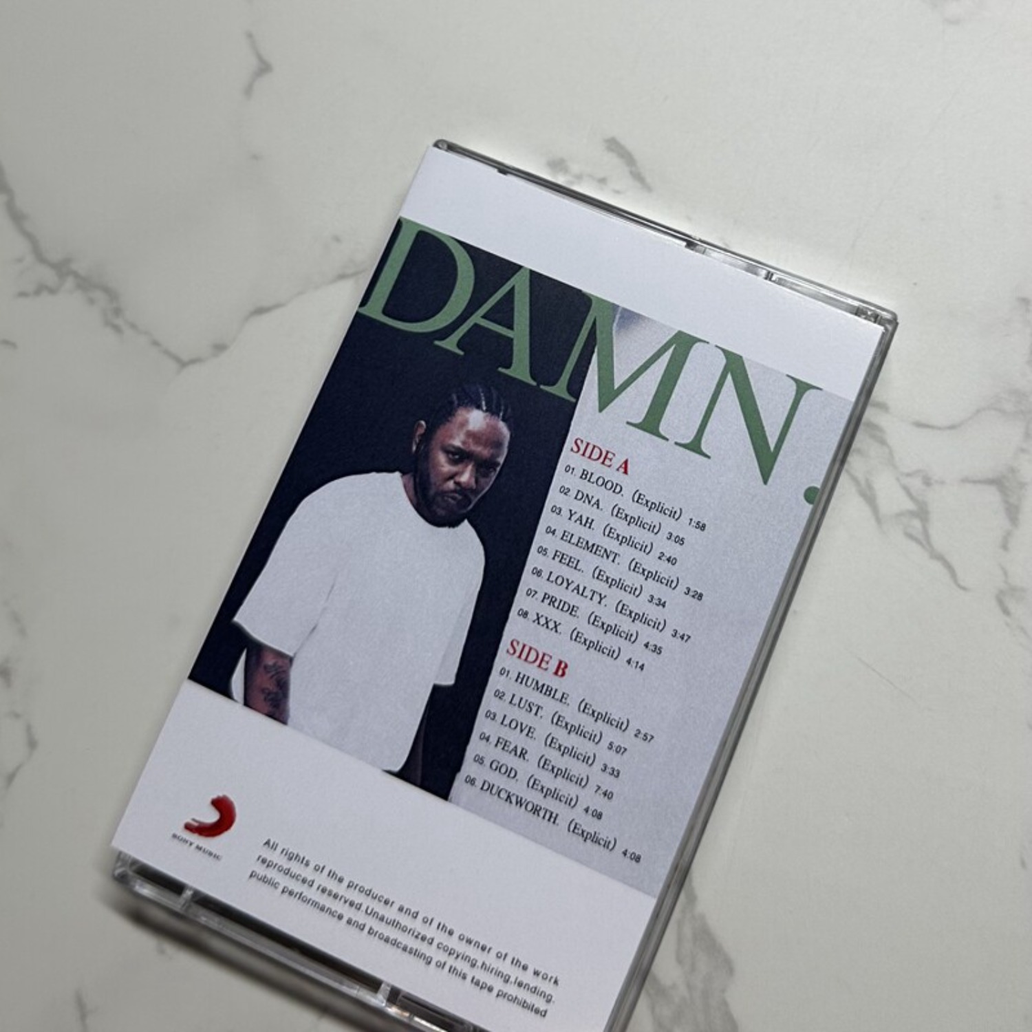 Kendrick Lamar DAMN. Conscious - Vintage And Collectible recension och pris