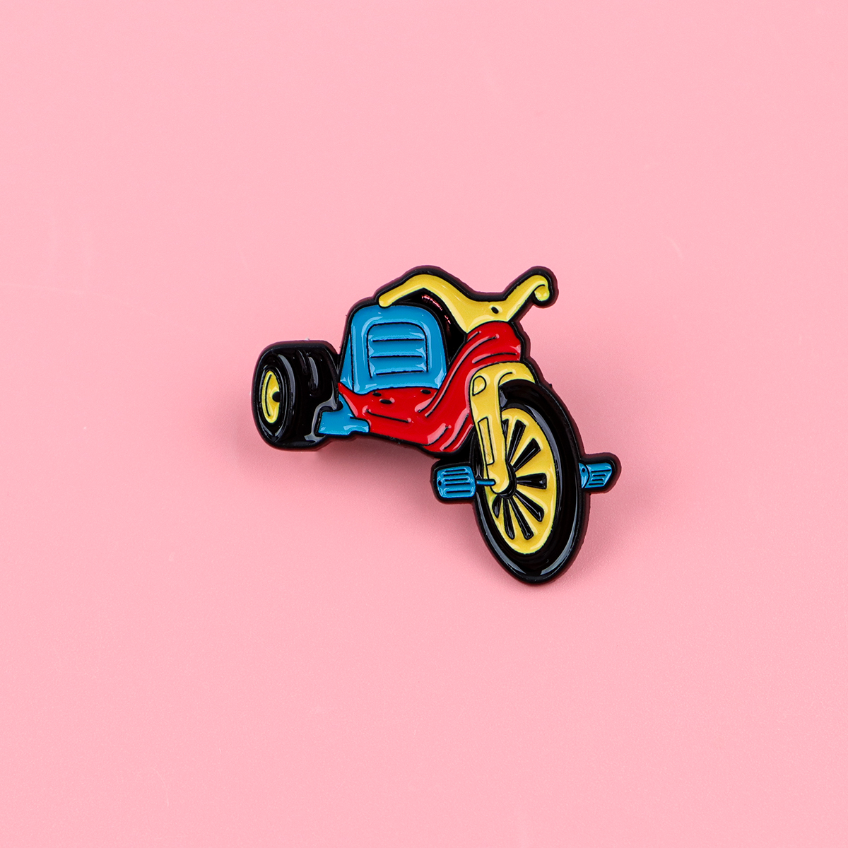 Retro Bicycle Enamel Pin Vinta - Vintage Collectible Item recension och pris