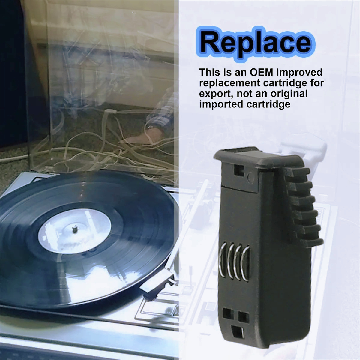 AZ-Replacement Stylus Needle f - Record Player Needle recension och pris
