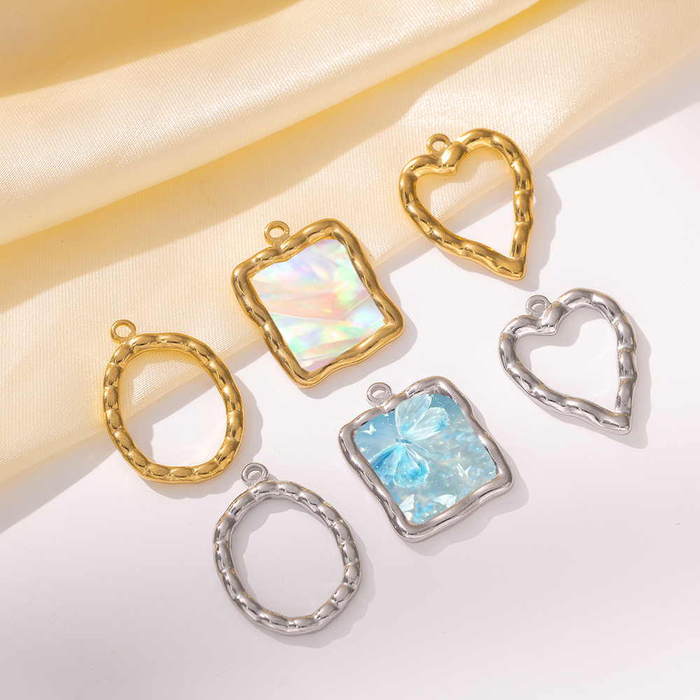 5pcs Stainless Steel Heart Rou - Vintage Collectible Item recension och pris