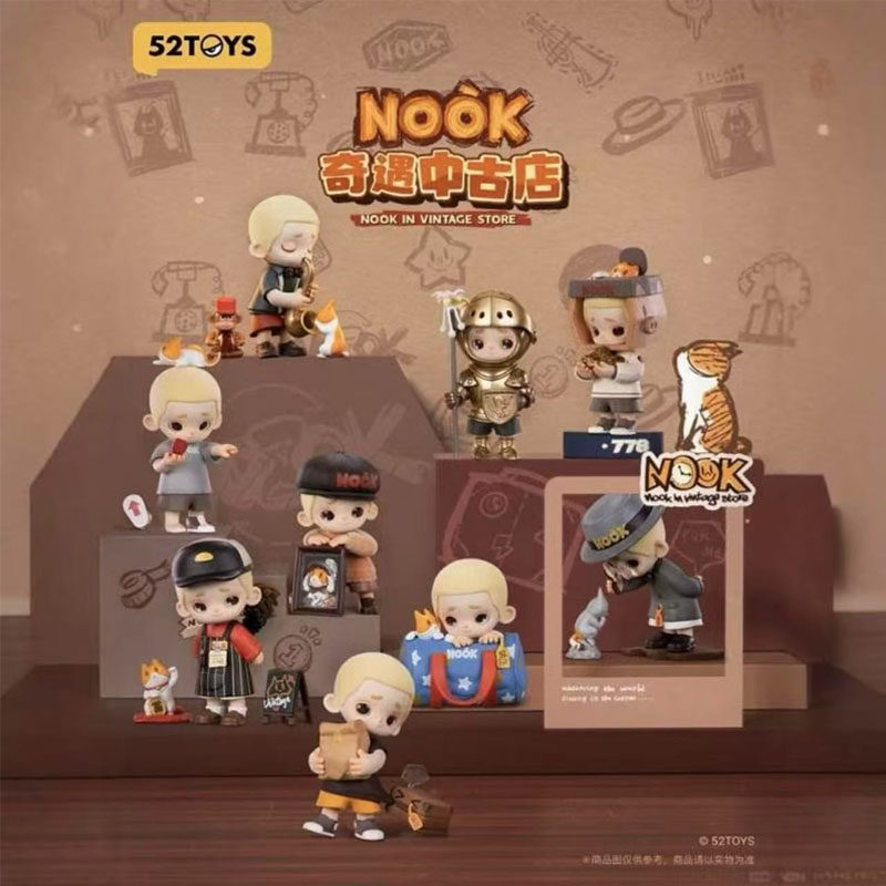 New 52TOYS Blind Box Nook In V - Vintage Collectibles Store recension och pris
