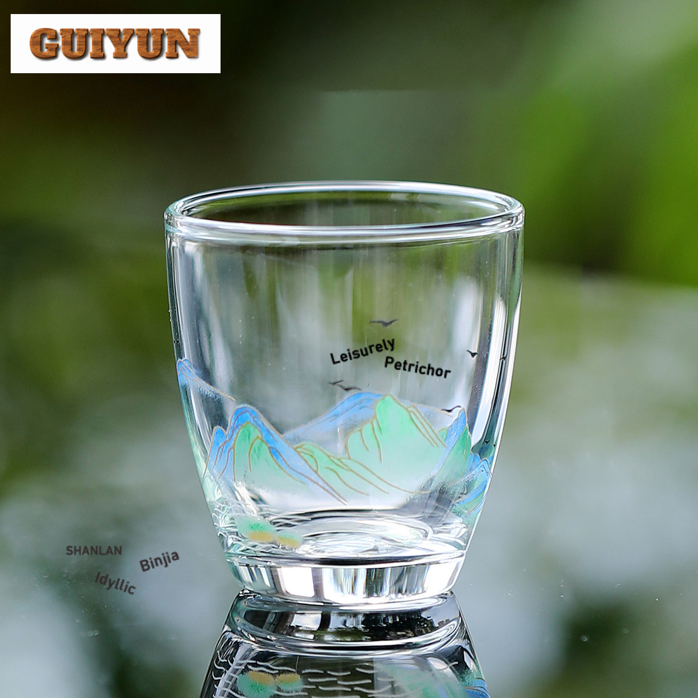 50ml Thickened Glass Teacup Vi - Vintage Collectible Glass recension och pris