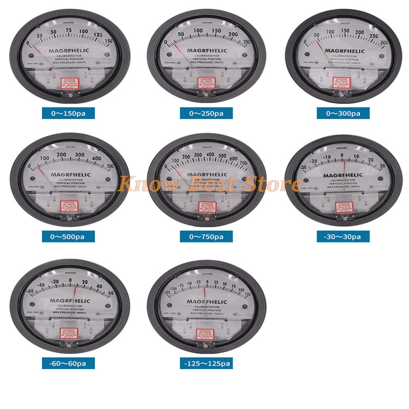 1PCS Micromanometer Micro-pres - Analog Meter Gauge recension och pris