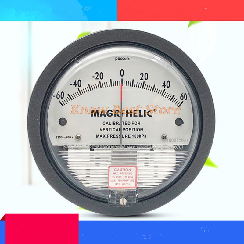 1PCS Micromanometer Micro-pres - Analog Meter Gauge recension och pris