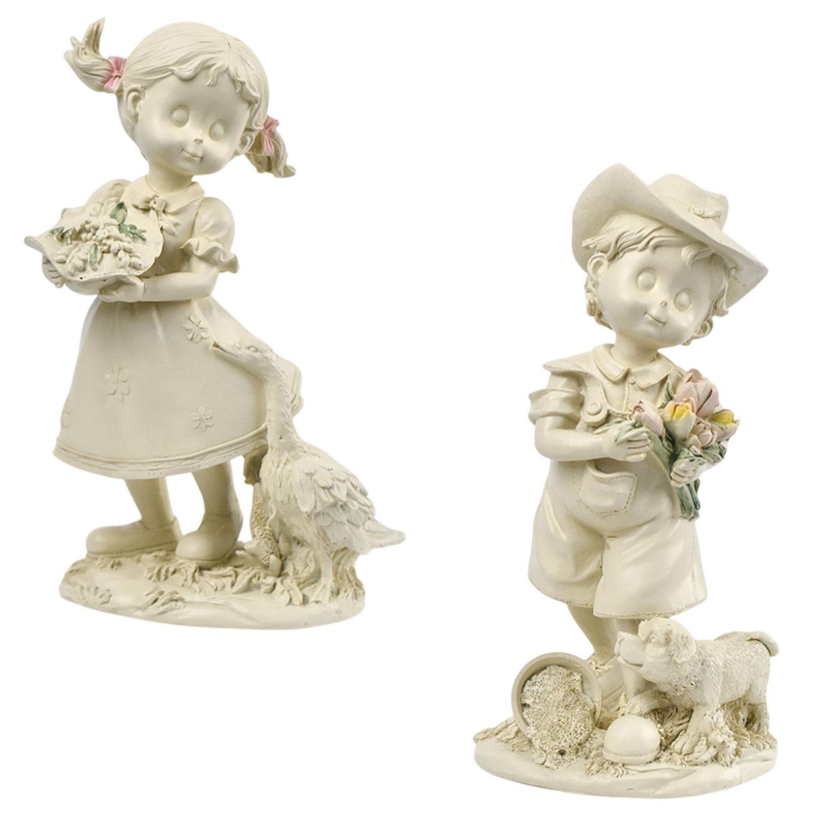 Child Statue Young Figure Scul - Collectible & Vintage Dolls For Wedding recension och pris