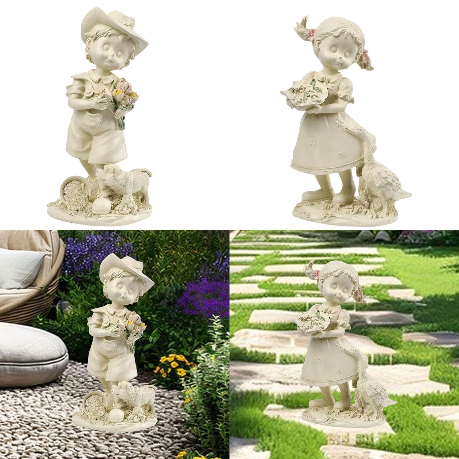 Child Statue Young Figure Scul - Collectible & Vintage Dolls For Wedding recension och pris