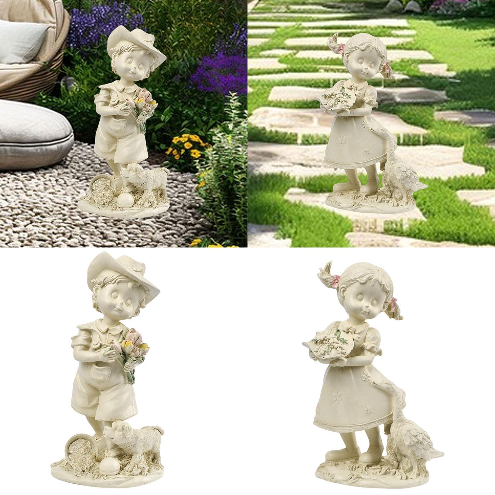 Child Statue Young Figure Scul - Collectible & Vintage Dolls For Wedding recension och pris