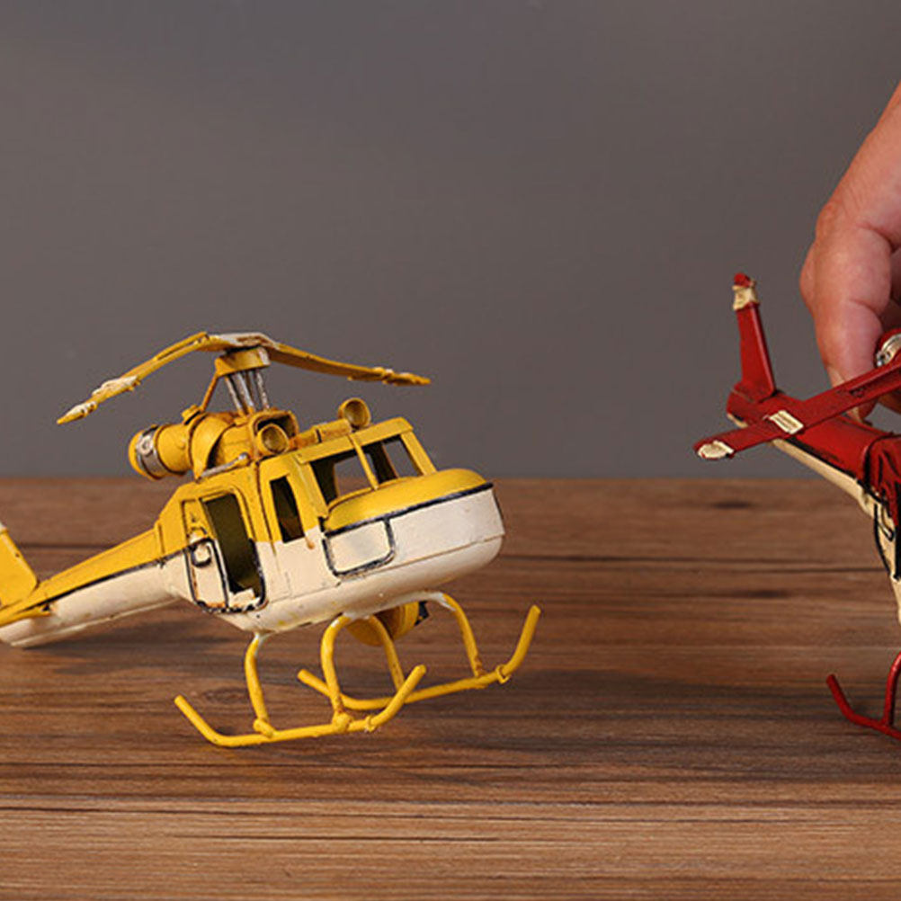 1Pcs Retro Iron Airplane Craft - Vintage Collectible Shop recension och pris