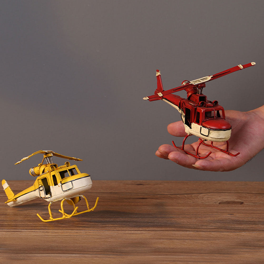 1Pcs Retro Iron Airplane Craft - Vintage Collectible Shop recension och pris