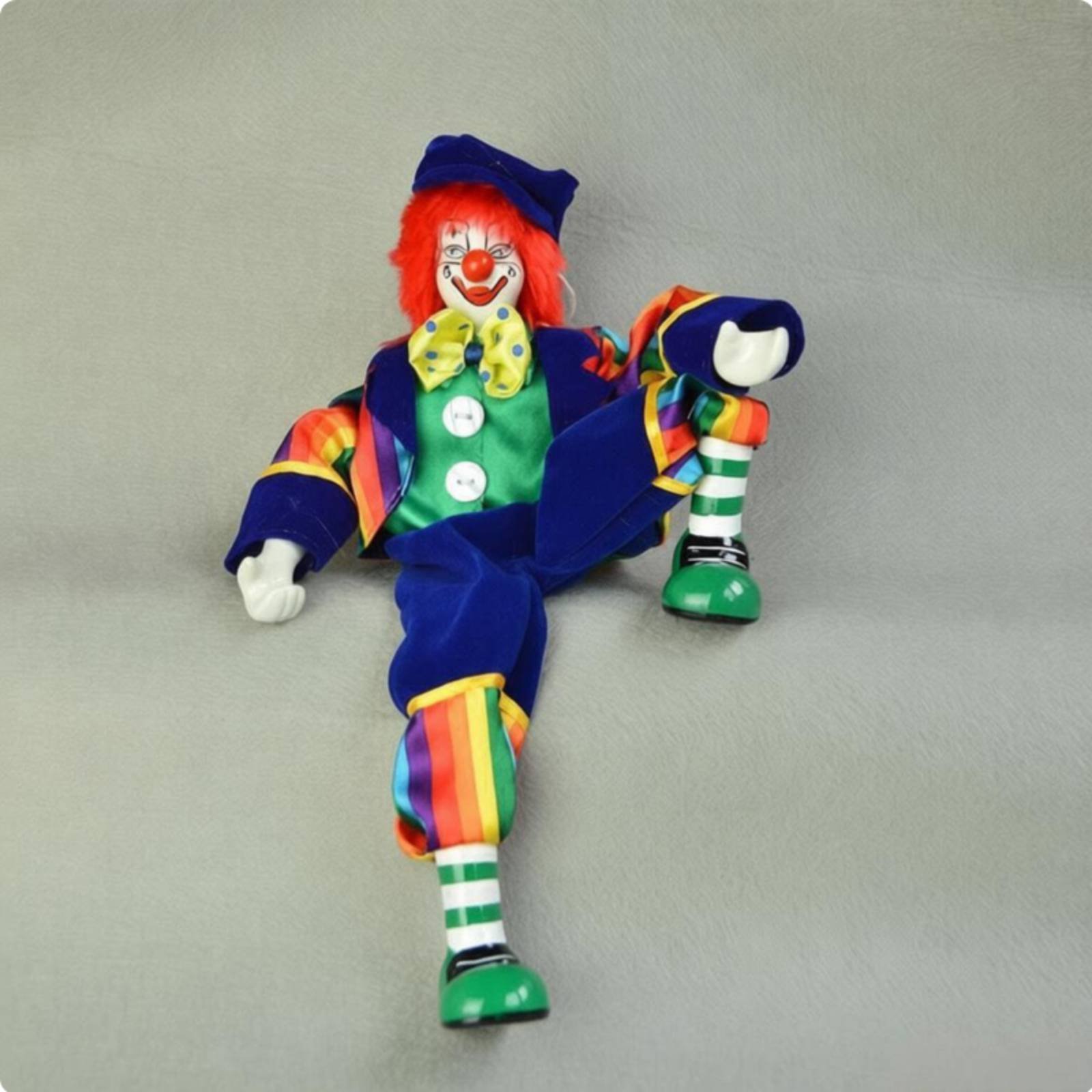 Dangling Leg Clown Doll Handma - Vintage Collectible And Vintage Dolls recension och pris