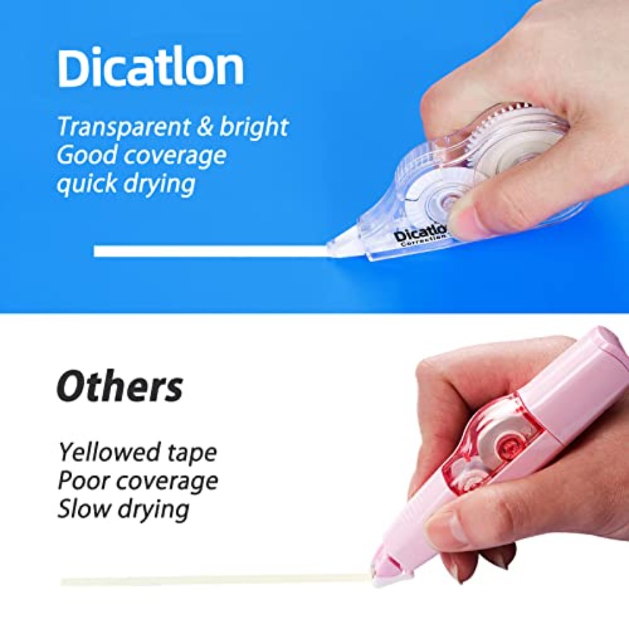 White Correction Tape 10 Pack, - Instant Film Pack recension och pris