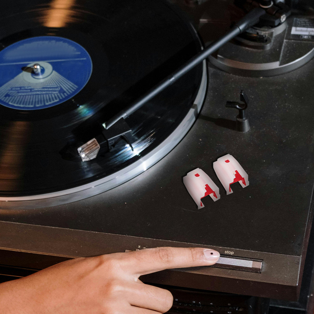 5Pcs Black Vinyl Record Player - Record Player Needle recension och pris