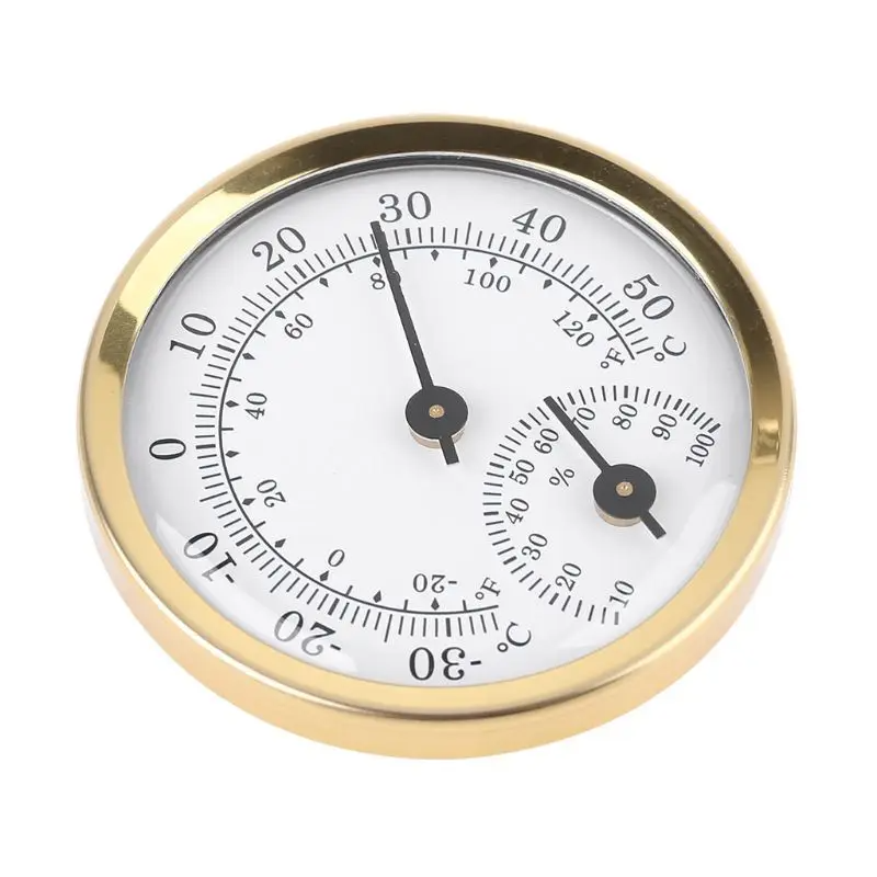Mini 2 in 1 Thermometer Hygrom - Analog Meter Gauge recension och pris