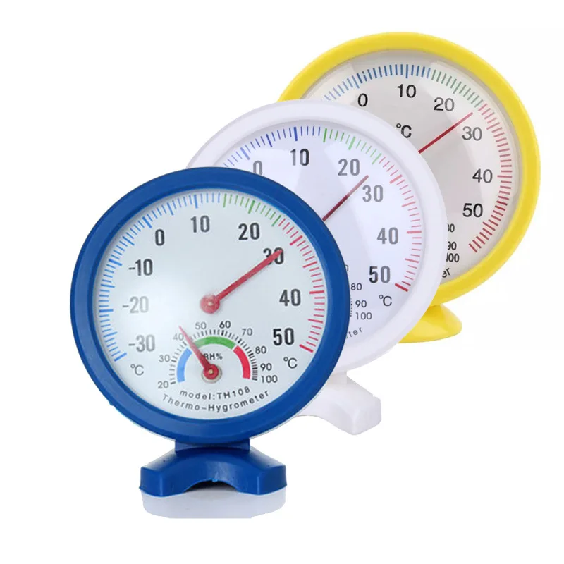 1PC Mini Indoor Thermometer Hy - Analog Meter Gauge recension och pris