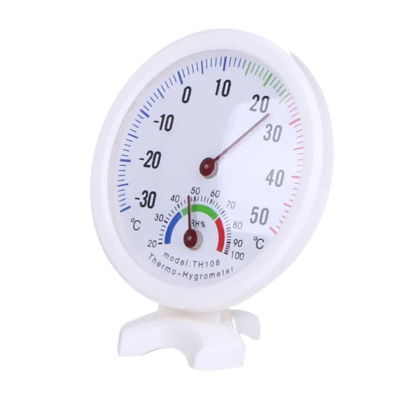 1PC Mini Indoor Thermometer Hy - Analog Meter Gauge recension och pris