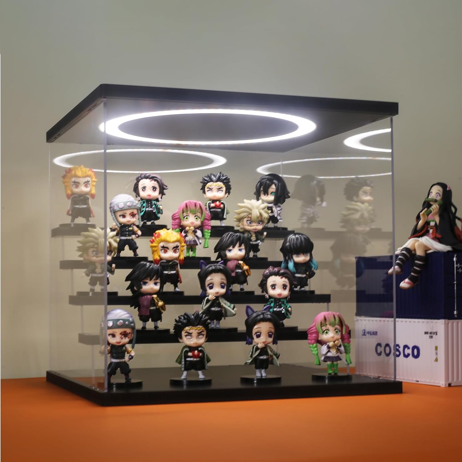 Acrylic Display Case with Adju - Collectible & Vintage Dolls For Wedding recension och pris