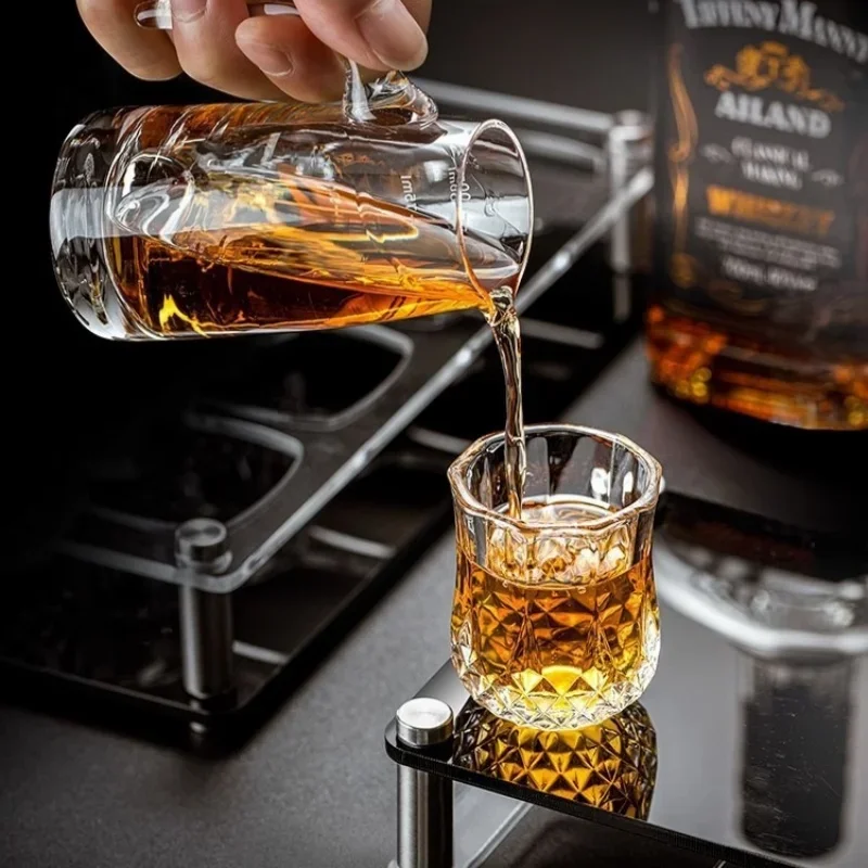 Vintage Diamond Cut Whiskey Gl - Vintage Collectible Glass recension och pris