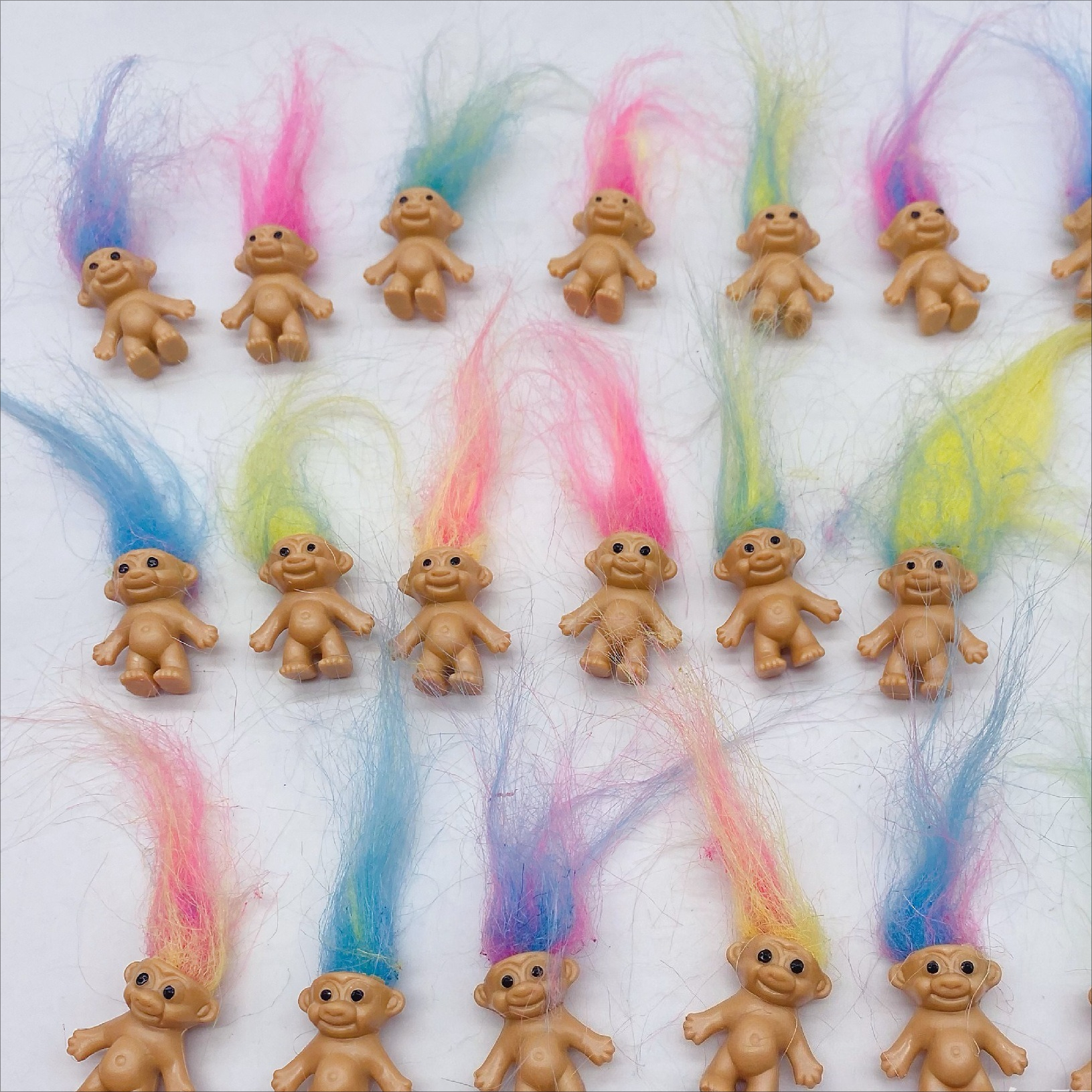Vintage Troll Dolls Colorful L - Vintage Collectible And Vintage Dolls recension och pris