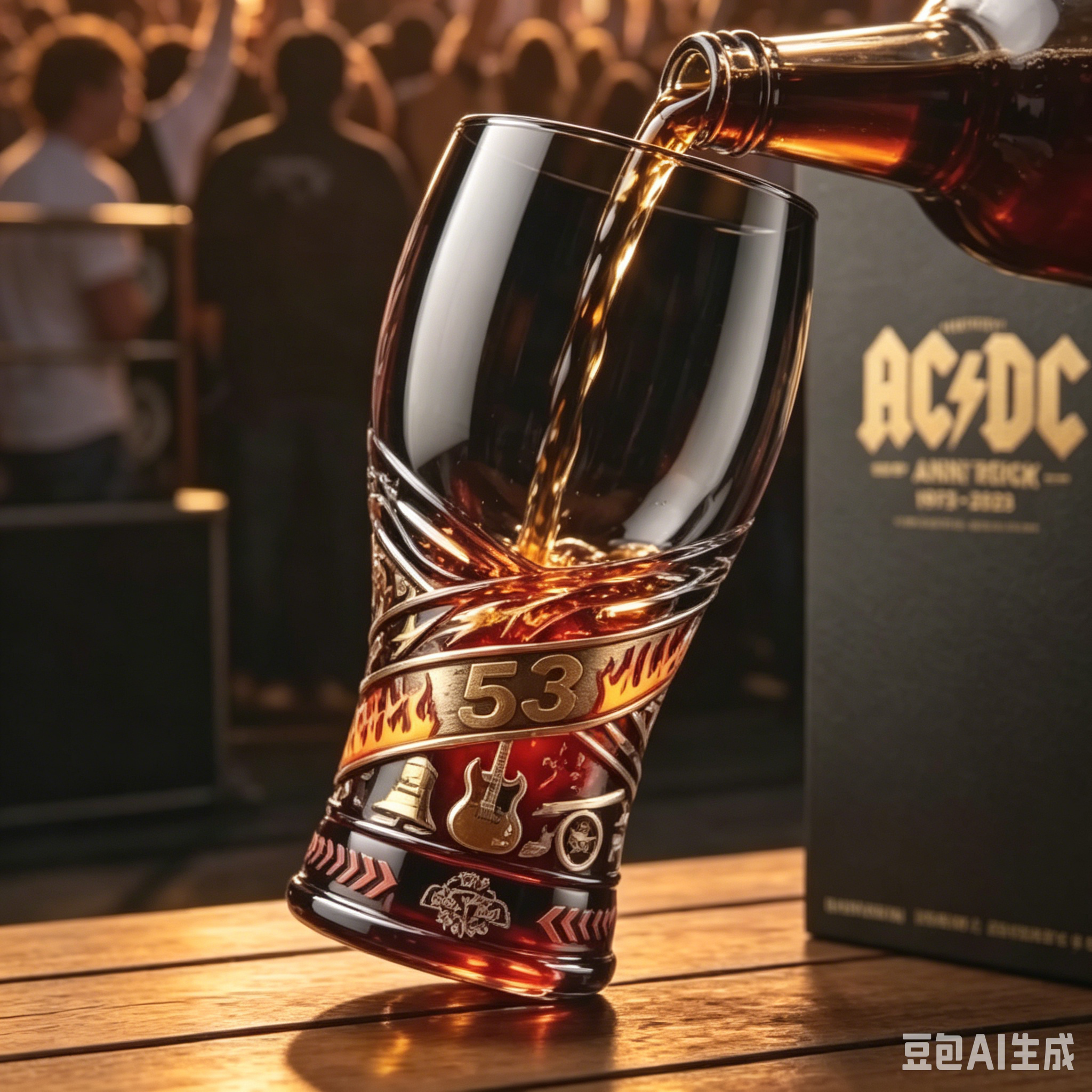 53rd Anniversary Classic Rock  - Vintage Collectible Glass recension och pris