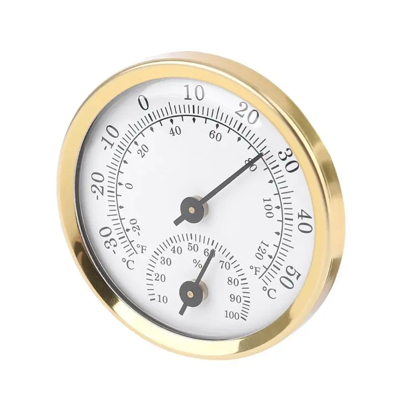 Mini 2 in 1 Thermometer Hygrom - Analog Meter Gauge recension och pris