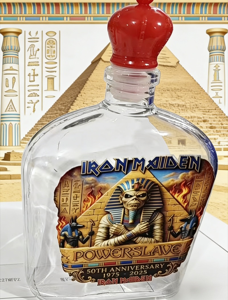 Vintage Rock Themed Mummy Scul - Vintage Collectible Bottles recension och pris