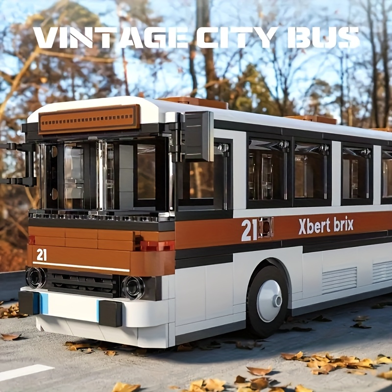 1000 - piece Vintage City Bus  - Vintage Collectible Trucks recension och pris