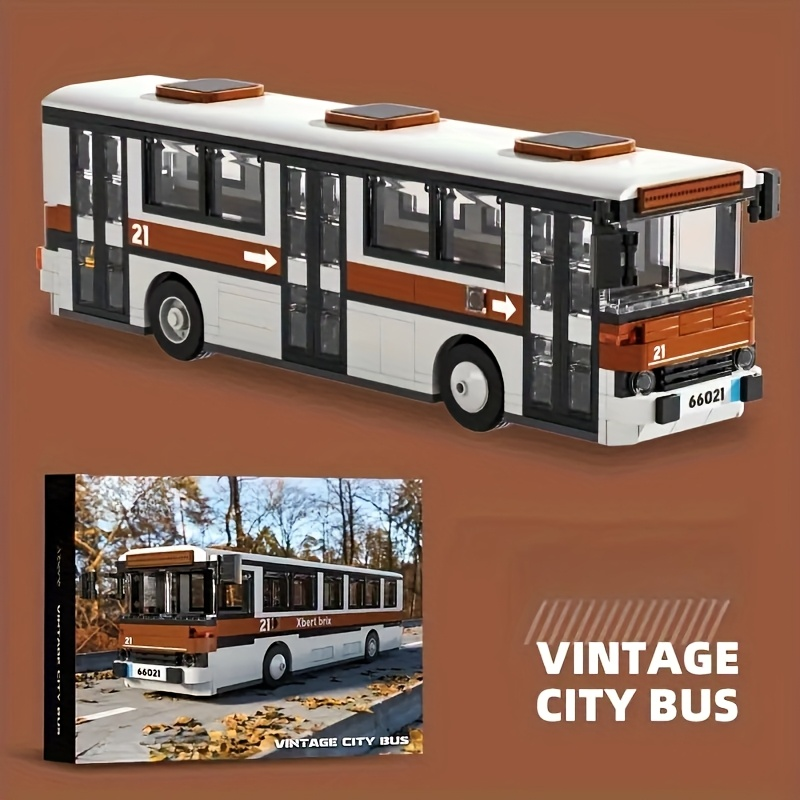 1000 - piece Vintage City Bus  - Vintage Collectible Trucks recension och pris