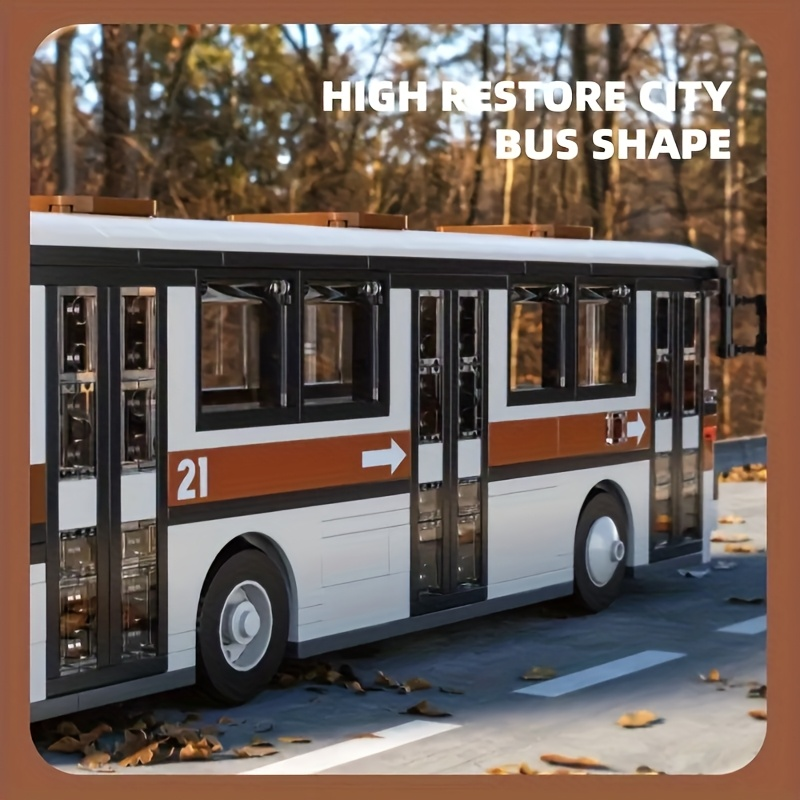 1000 - piece Vintage City Bus  - Vintage Collectible Trucks recension och pris