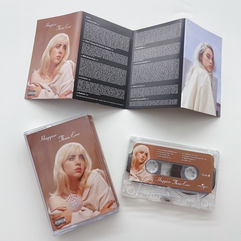 Billie Eilish Happier Than Eve - Vintage And Collectible recension och pris