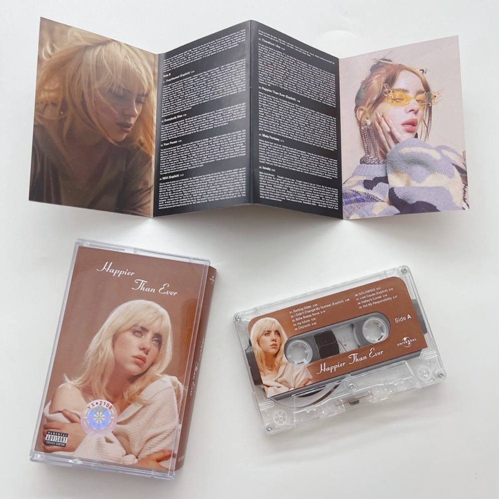 Billie Eilish Happier Than Eve - Vintage And Collectible recension och pris