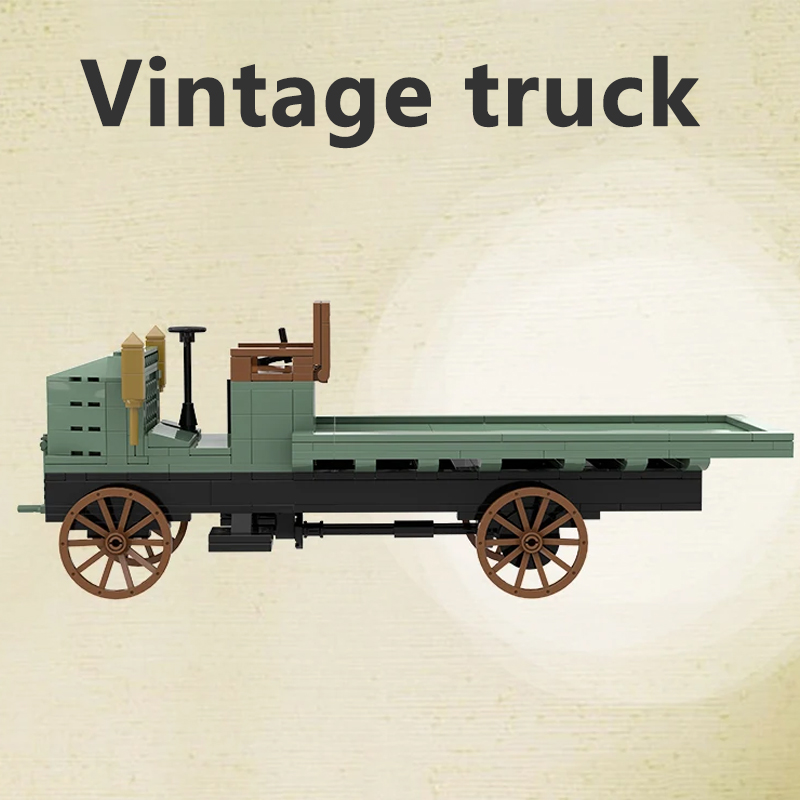 367PCS Creative Building Block - Vintage Collectible Trucks recension och pris