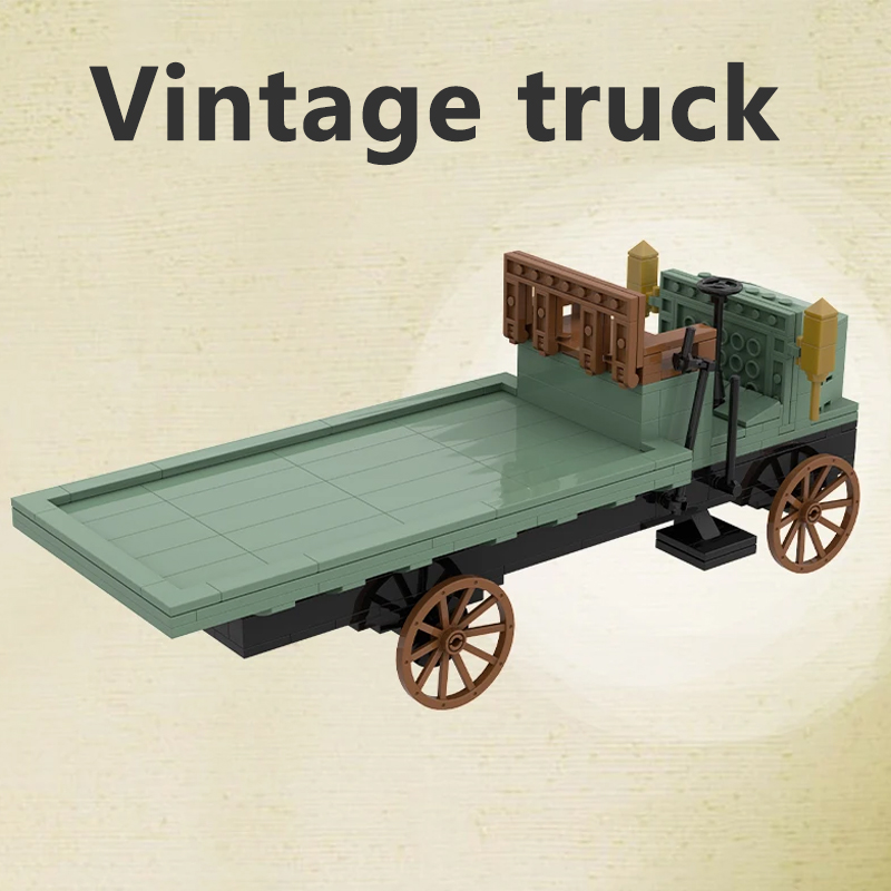 367PCS Creative Building Block - Vintage Collectible Trucks recension och pris