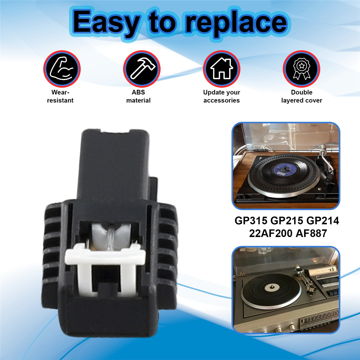 New Replacement Stylus Needle  - Record Player Needle recension och pris