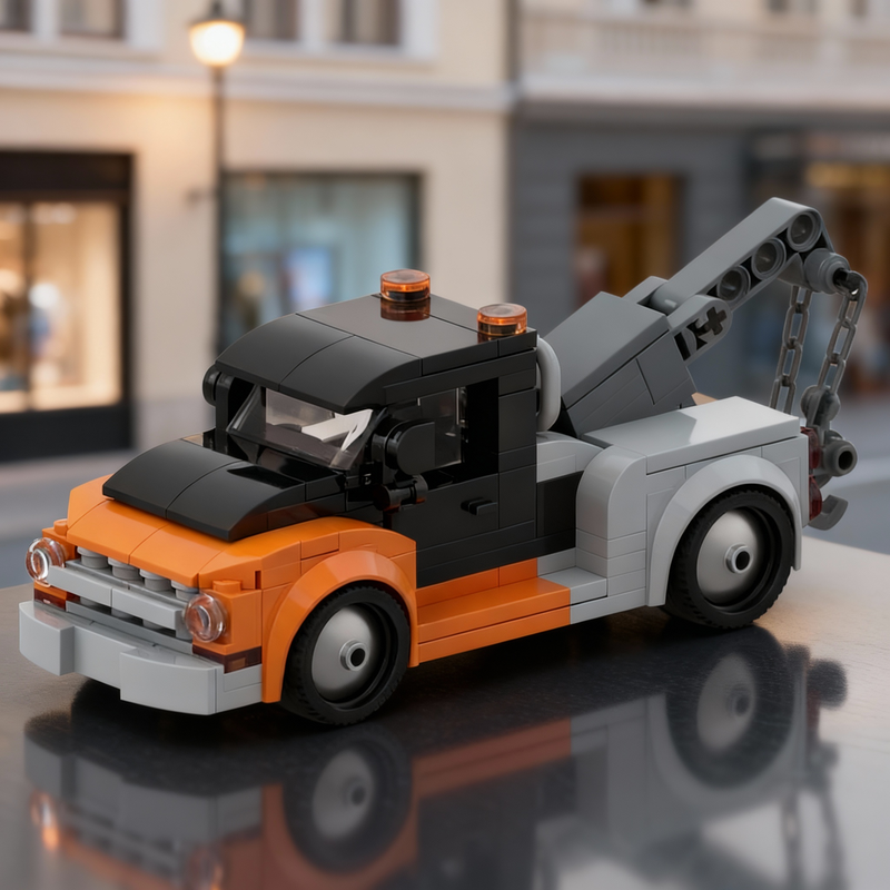 164pcs MOC Vintage Tow Truck C - Vintage Collectible Trucks recension och pris