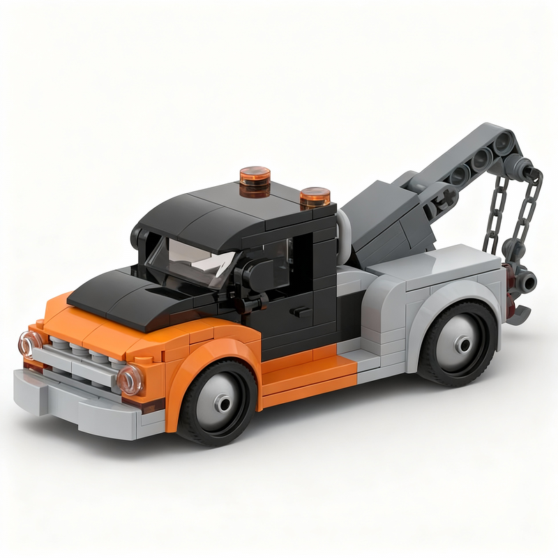 164pcs MOC Vintage Tow Truck C - Vintage Collectible Trucks recension och pris