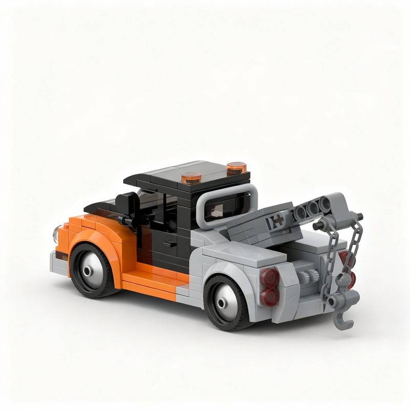 164pcs MOC Vintage Tow Truck C - Vintage Collectible Trucks recension och pris