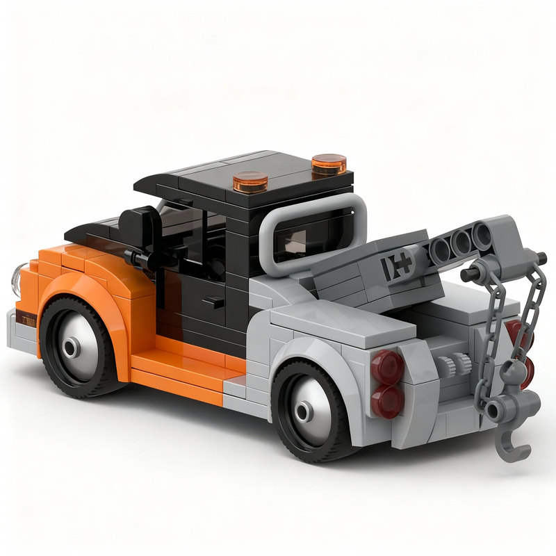 164pcs MOC Vintage Tow Truck C - Vintage Collectible Trucks recension och pris