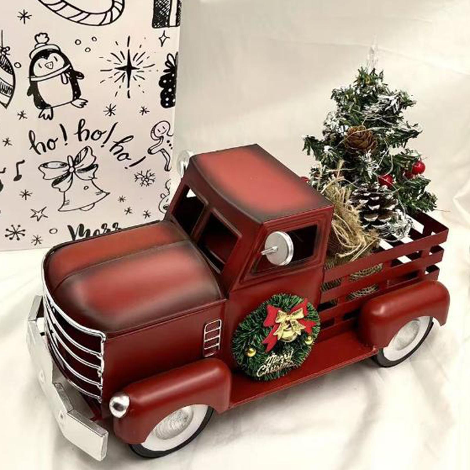 Truck Christmas Tree Statue Ph - Vintage Collectible Trucks recension och pris
