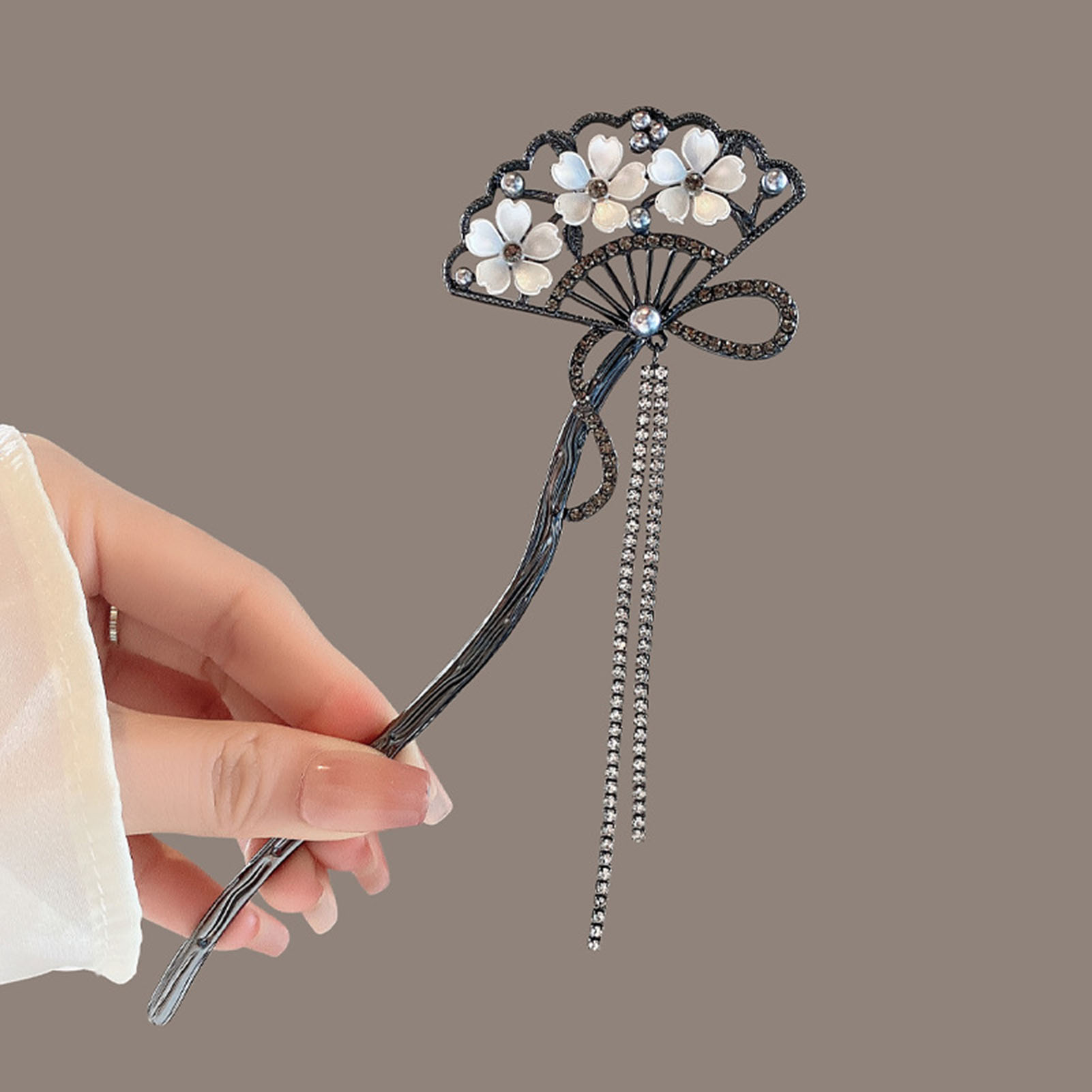 Vintage Flower Fan Shaped Hair - Vintage Collectible Item recension och pris